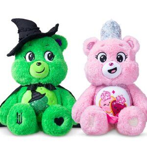 Wicked Care Bears - New In Box Elphaba and Glinda Limited Edition Doll Set